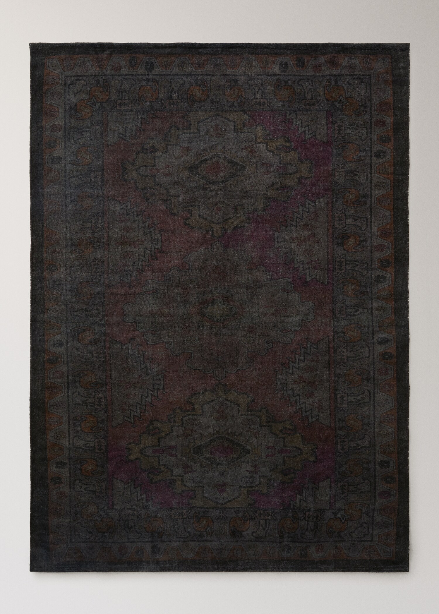 Overdyed cotton rug - Article without model
