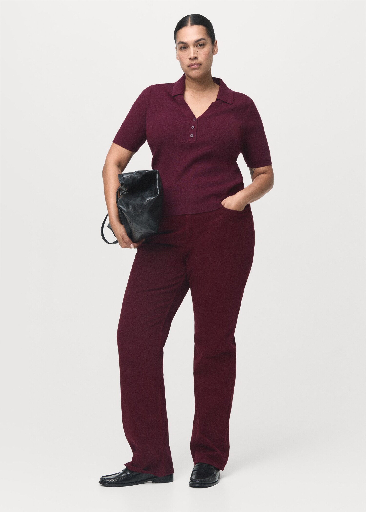 Matilda high-rise straight jeans - Details of the article 3