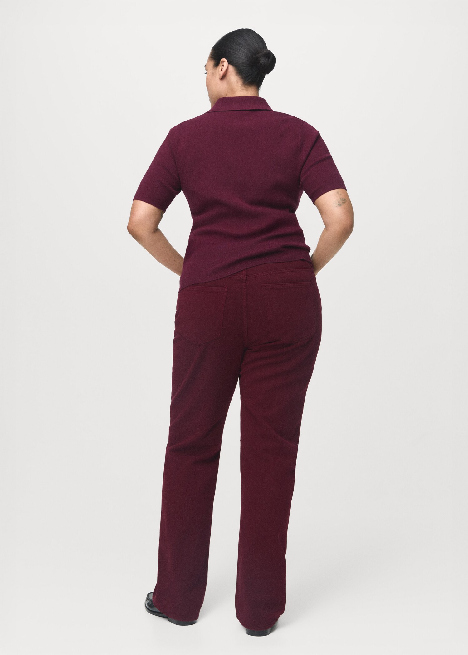 Matilda high-rise straight jeans - Details of the article 4