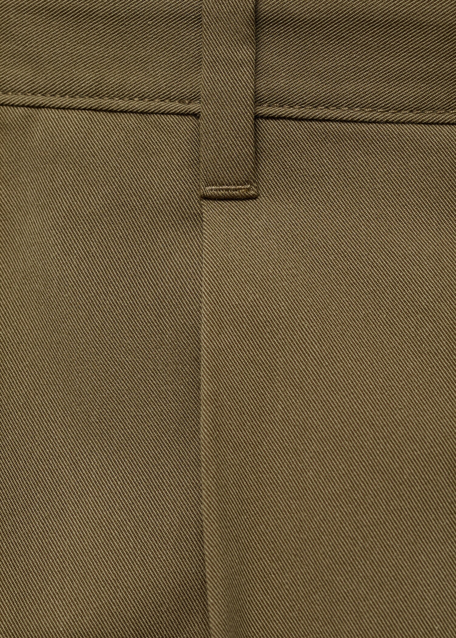 Pantalón recto pinzas algodón - Detalle del artículo 8