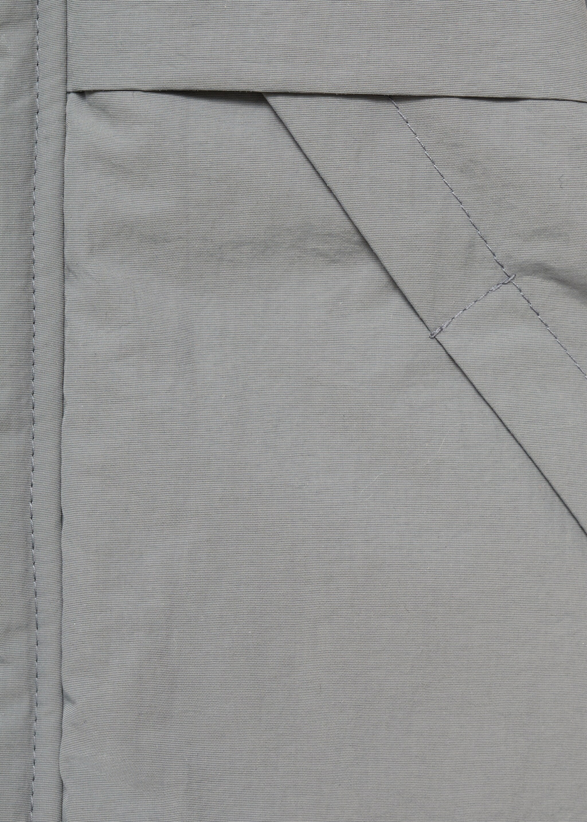 Hood quilted coat - Details of the article 0, Dark Grey. Ref: 17015143-00.