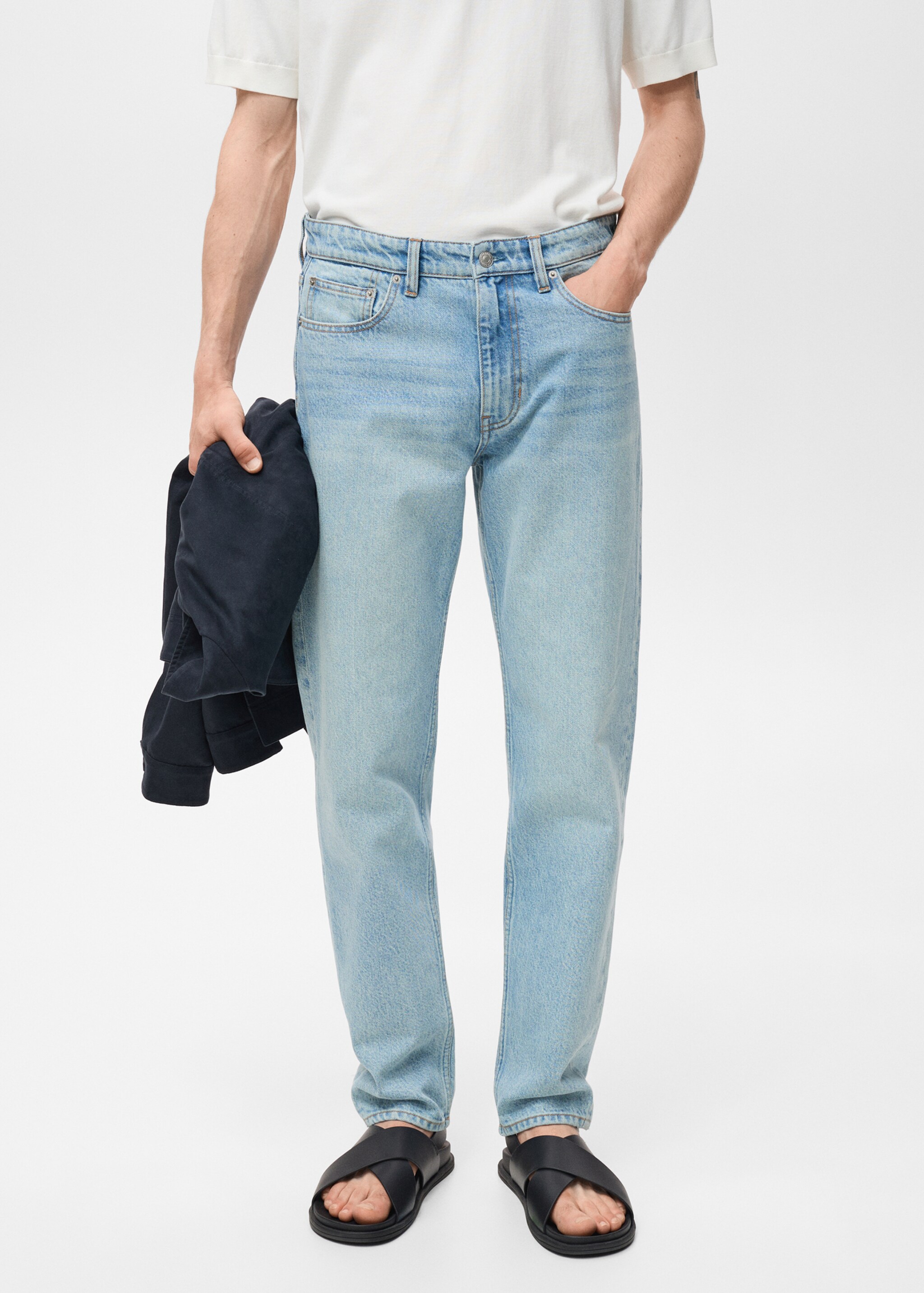 Bob regular-fit jeans - Medium plane