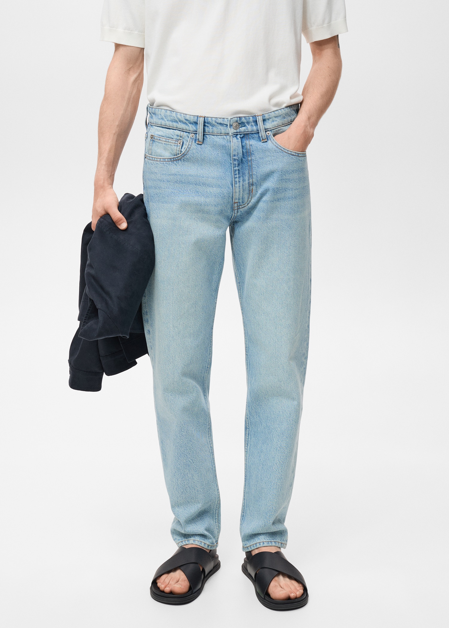 Bob regular-fit jeans - Medium plane