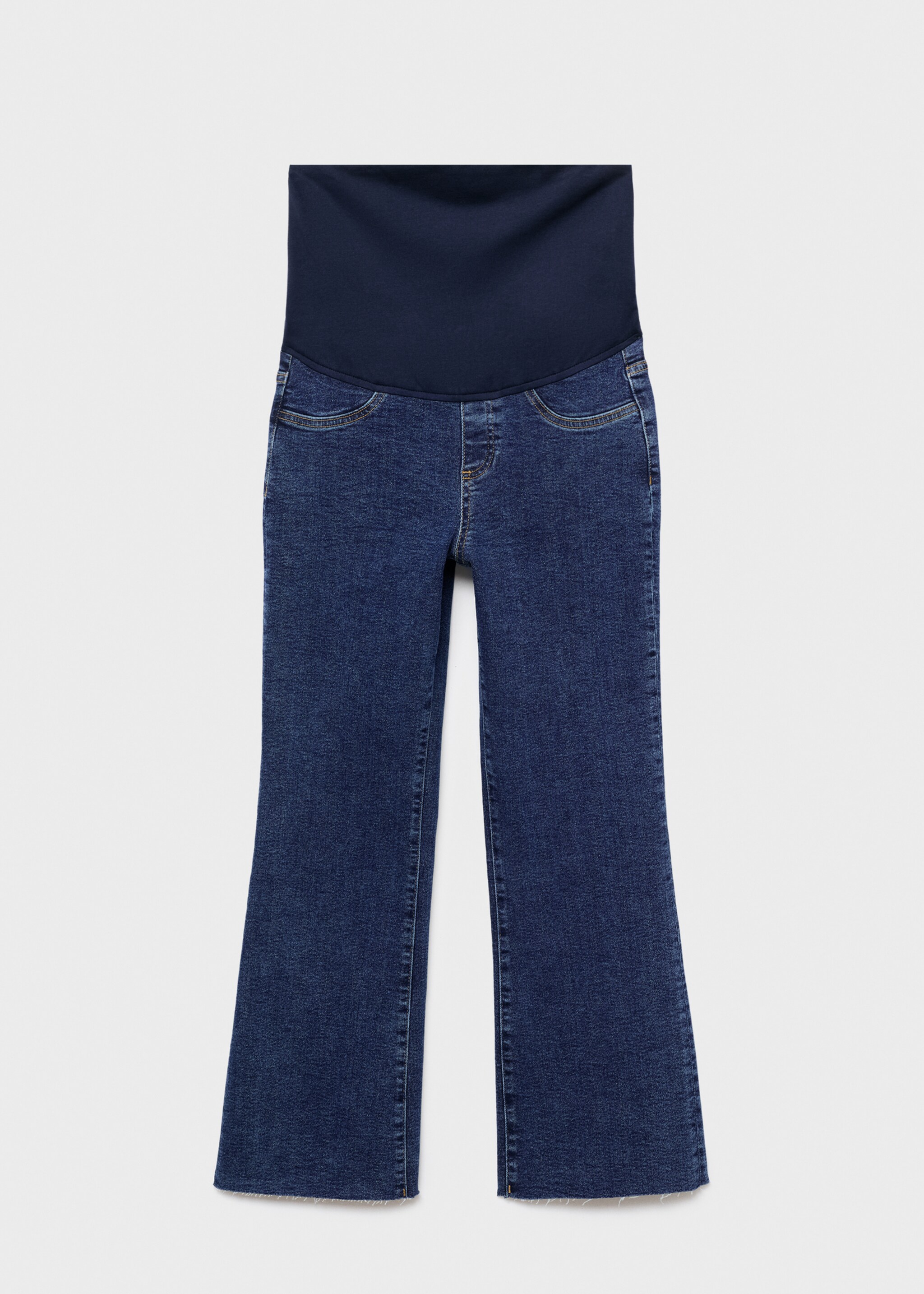 Maternity Straight Jeans - Article without model, Open Blue. Ref: 17015150-00.