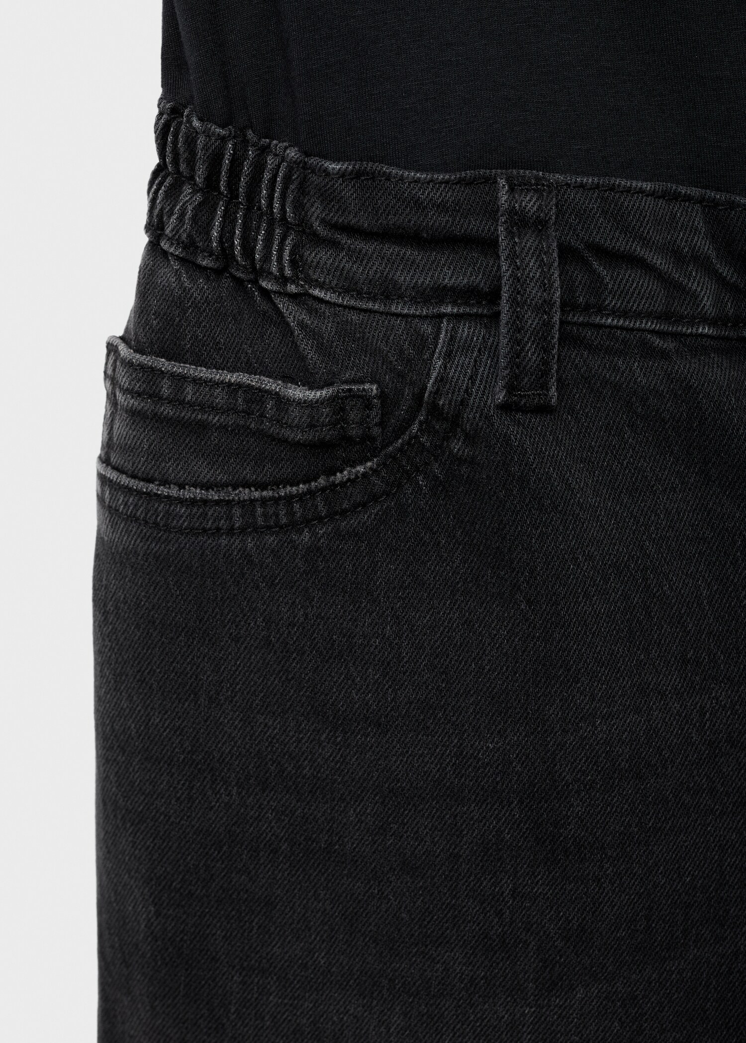 Maternity Straight Jeans - Details of the article 0