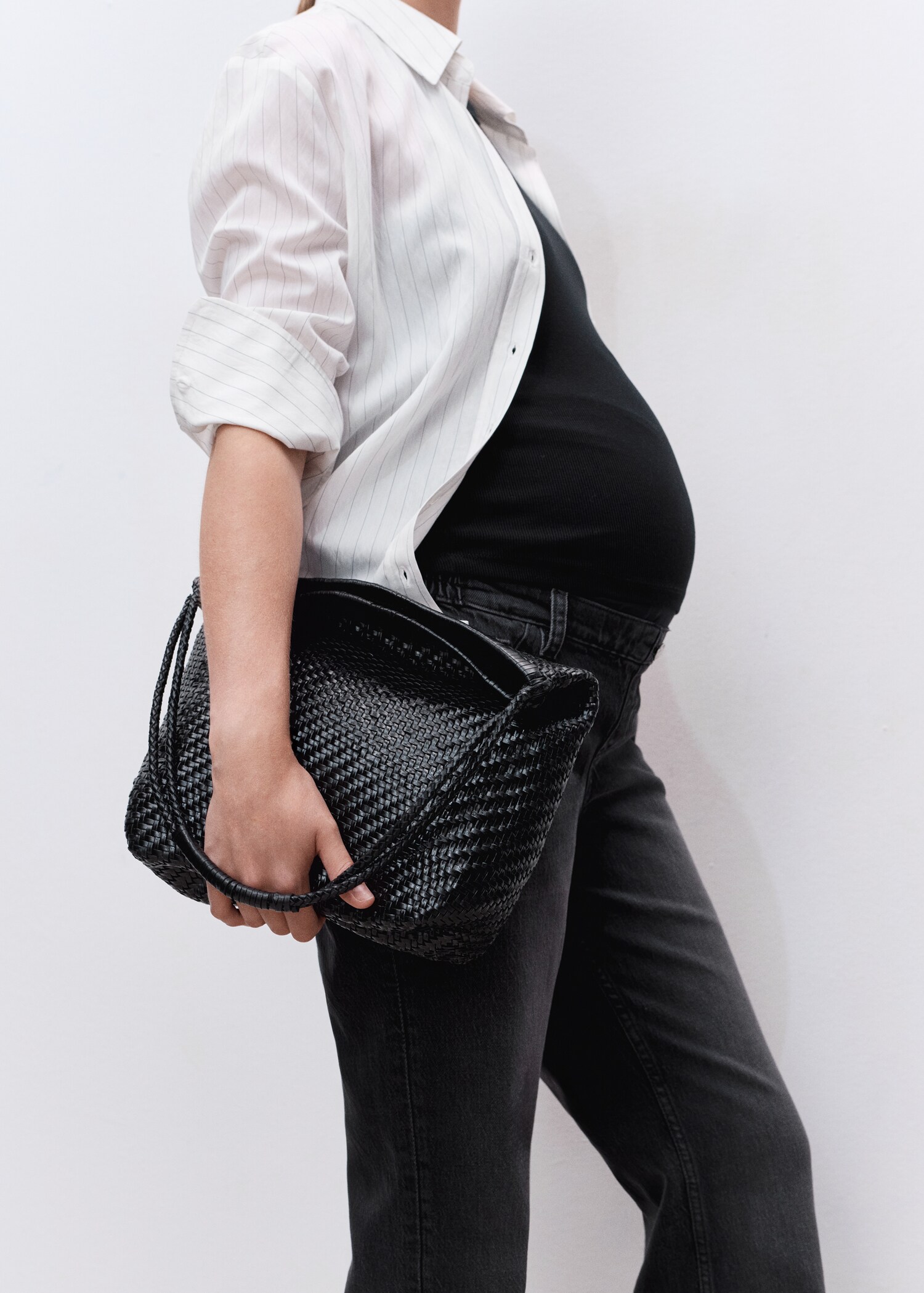 Maternity Straight Jeans - Details of the article 6