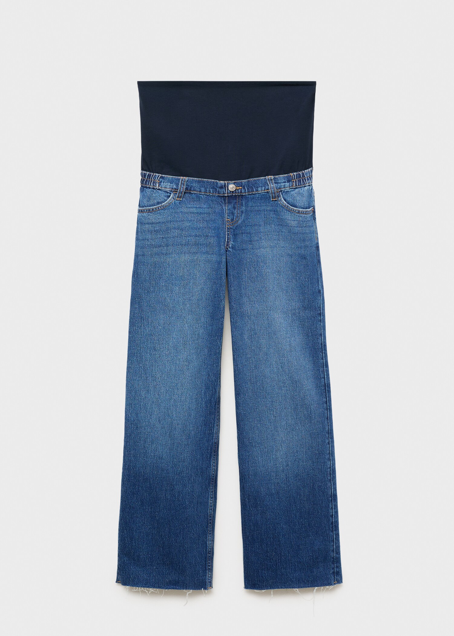 Wide-leg maternity jeans - Article without model