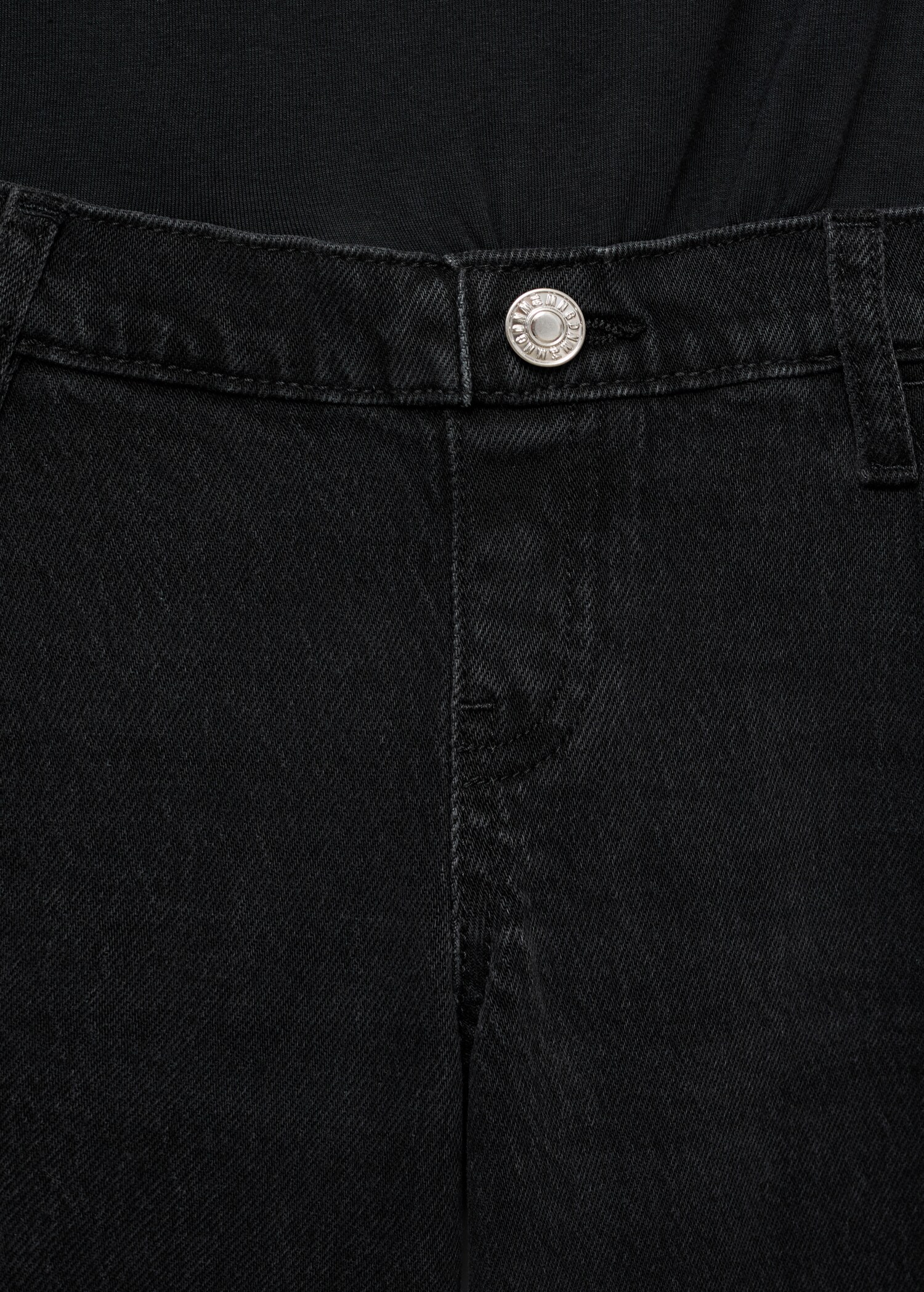 Wide-leg maternity jeans - Details of the article 8