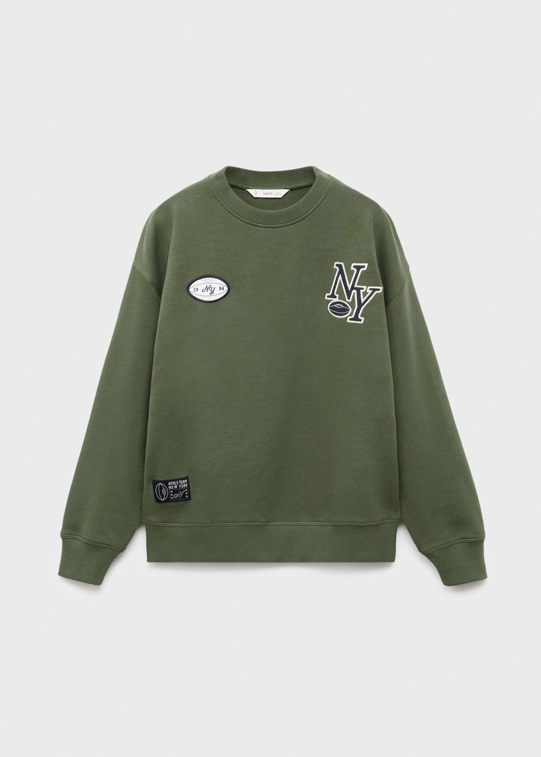 Sweatshirt ny - Article without model, Green. Ref: 17015156-00.