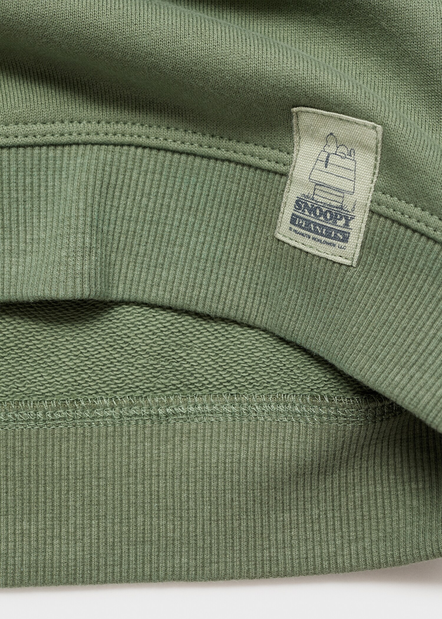 Embroidered Snoopy sweatshirt - Details of the article 0