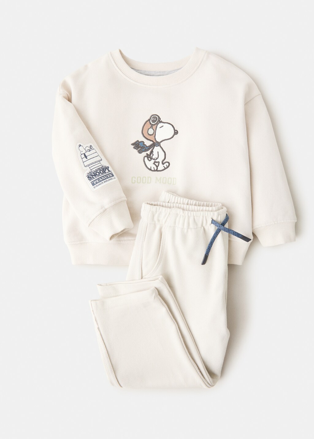 Embroidered Snoopy sweatshirt - Kids | MANGO USA