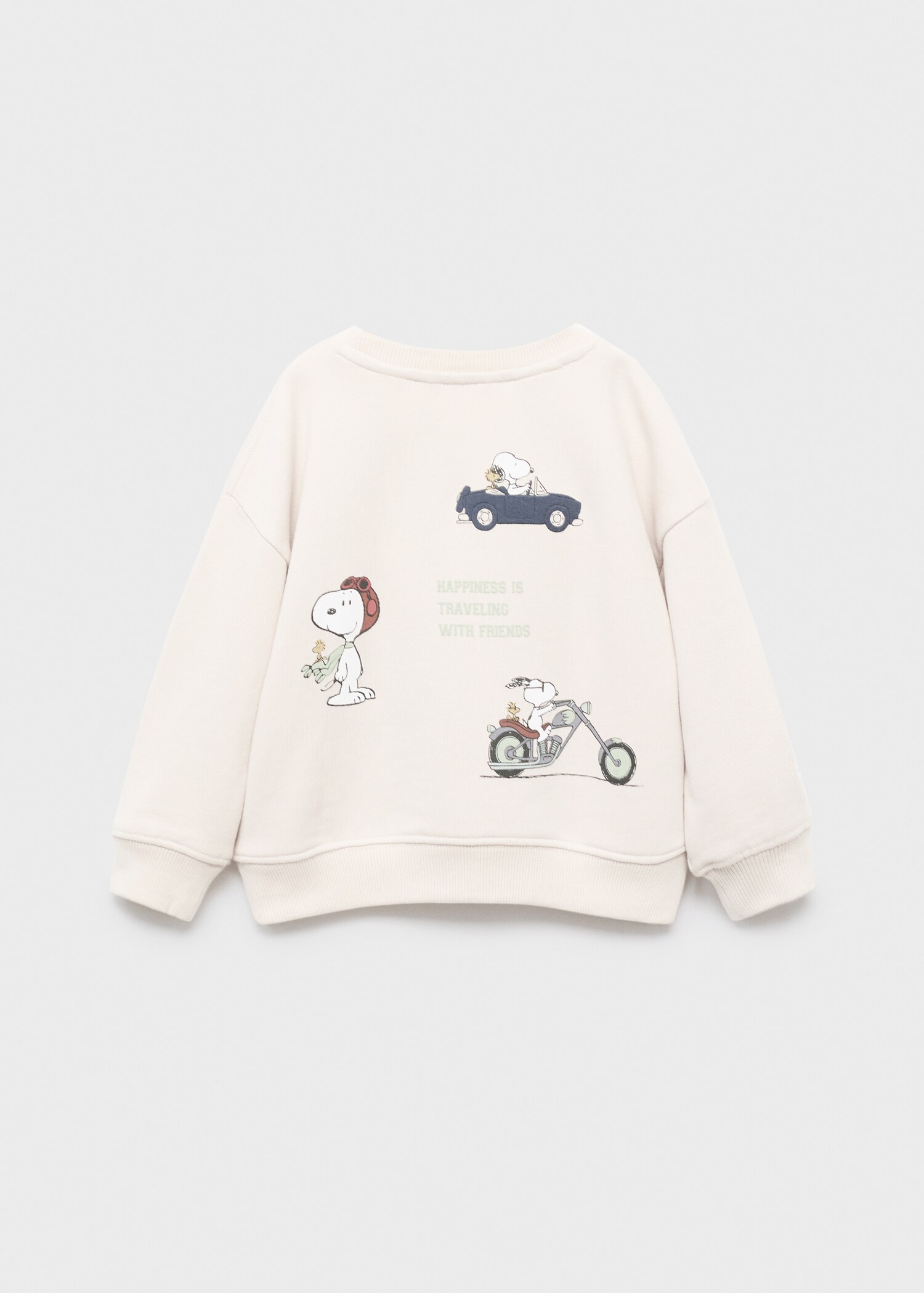 Sudadera Snoopy bordada - Reverso del artículo