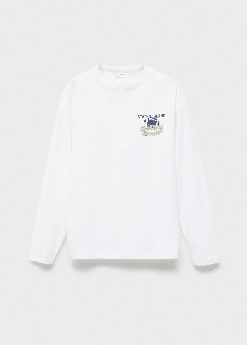Printed long sleeve t-shirt