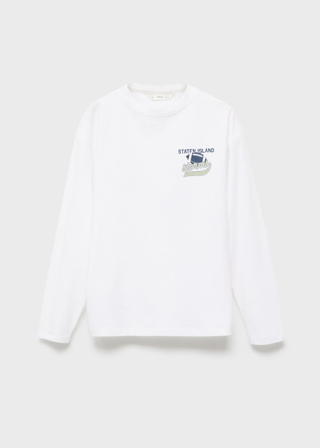 Printed long sleeve t-shirt