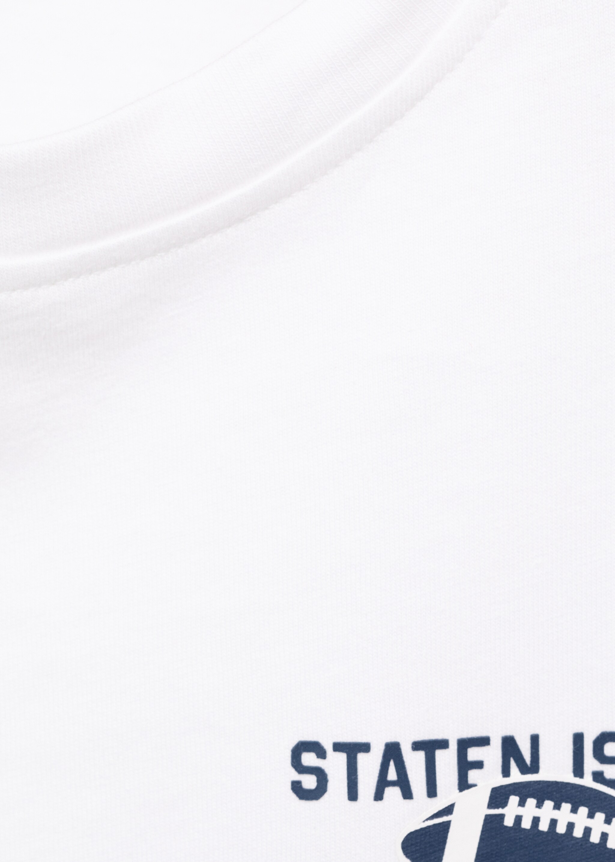T-shirt staten - Details of the article 0, White. Ref: 17015161-00.