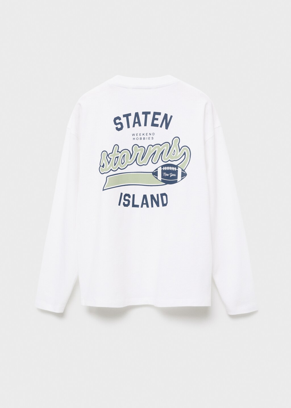 Printed long sleeve t-shirt