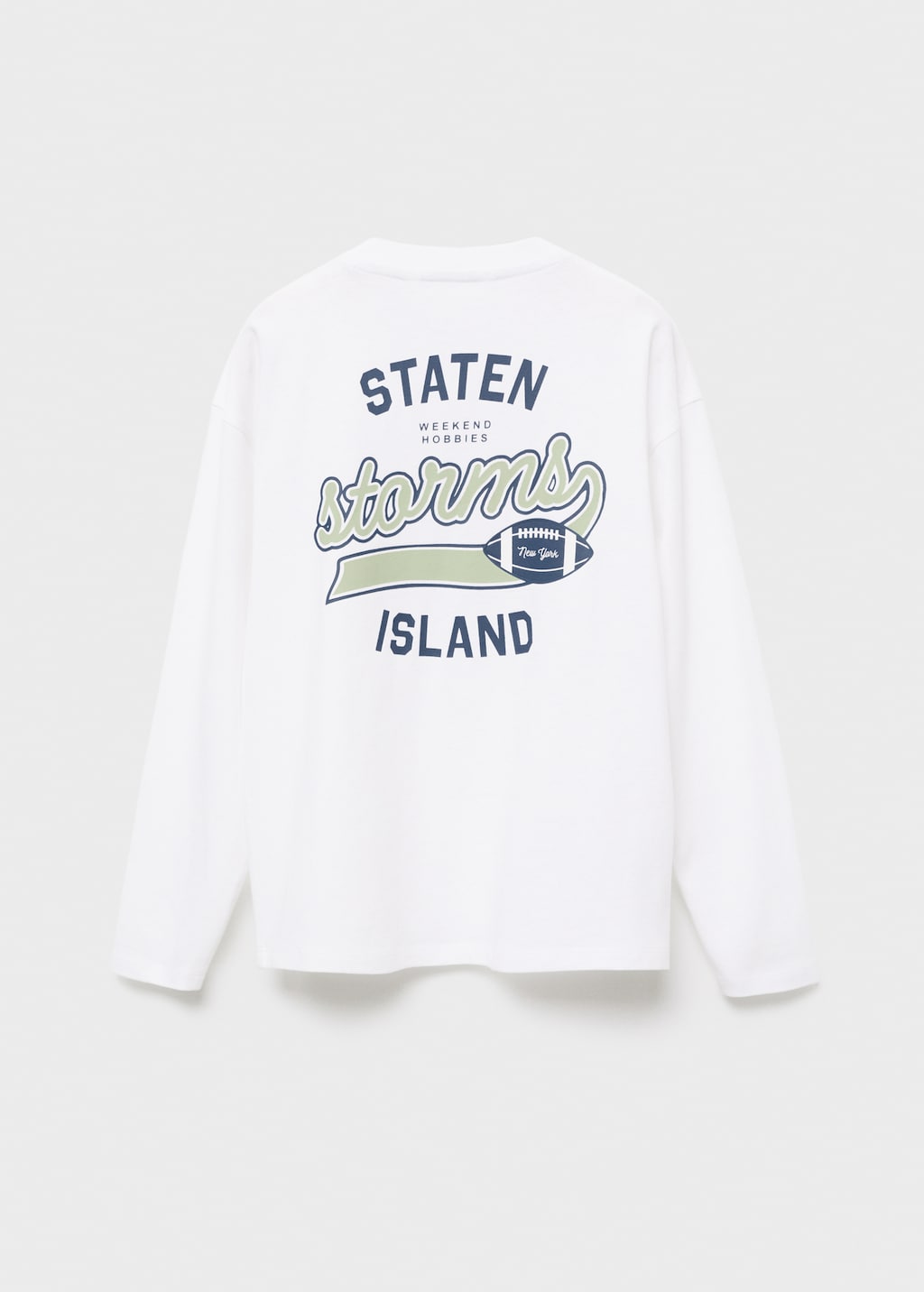 Printed long sleeve t-shirt