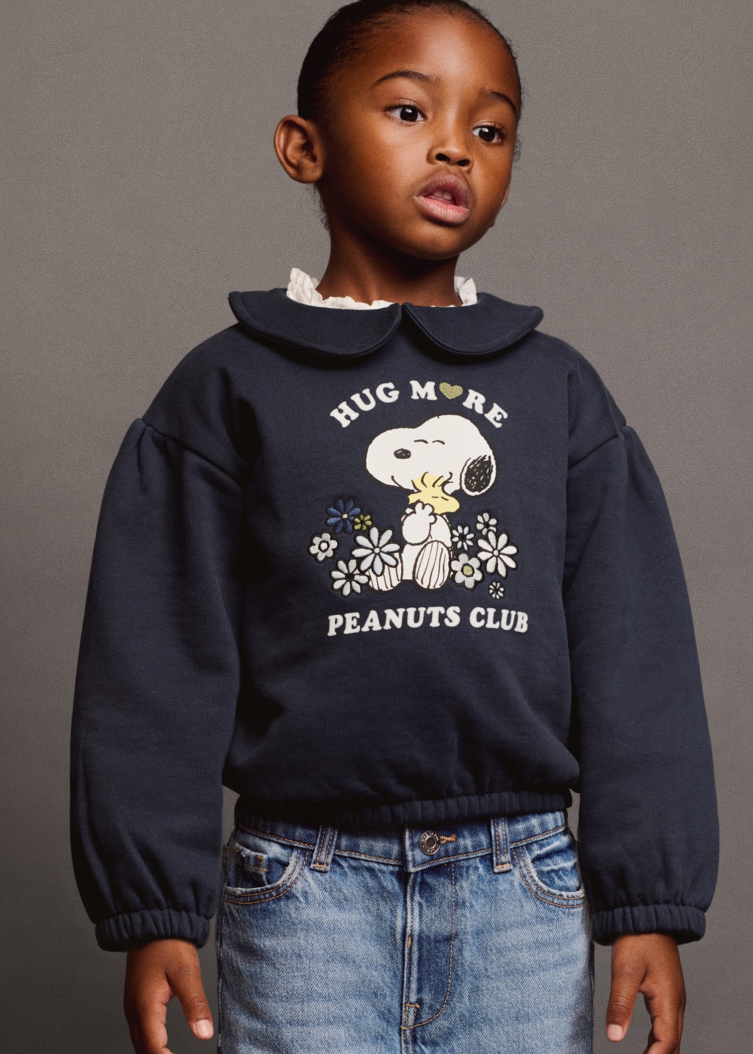 Snoopy-print sweatshirt Kids MANGO Canada - Main Image