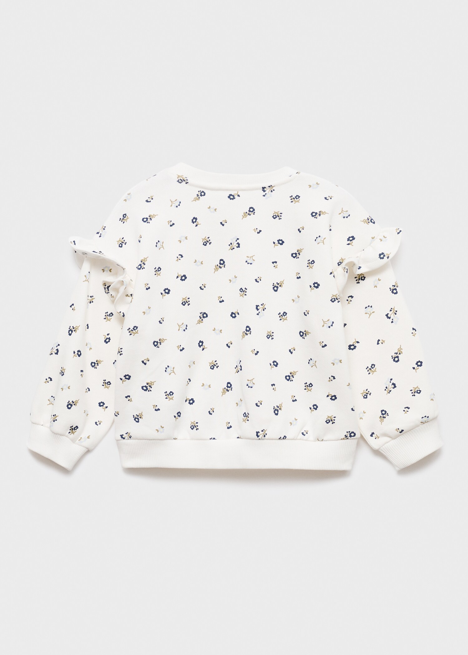Ruffle detail sweatshirt - Reverse of the article