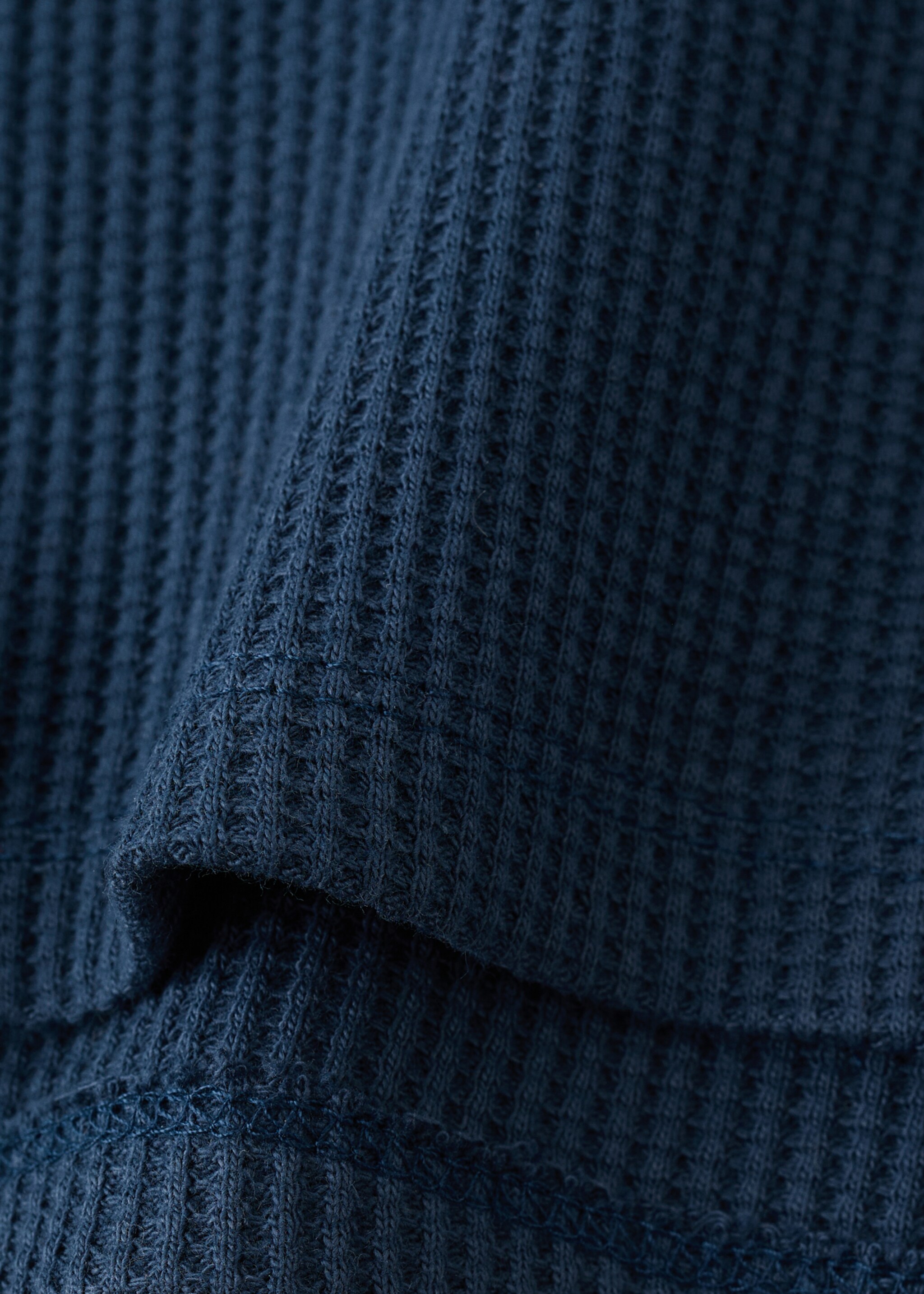 Sweater imprimé coton - Détail de l'article 0, Bleu marine. Ref: 17015169-00.