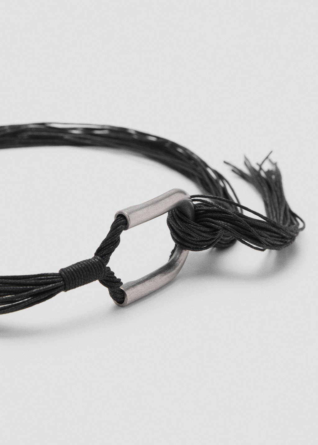 Rope belt with buckle