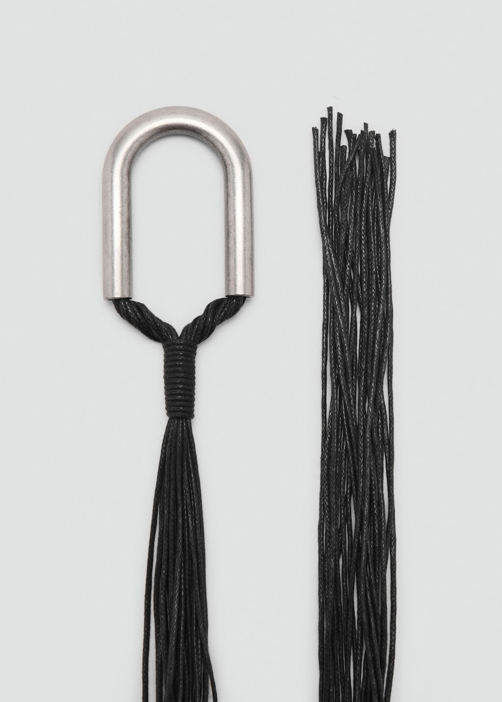 Rope belt with buckle