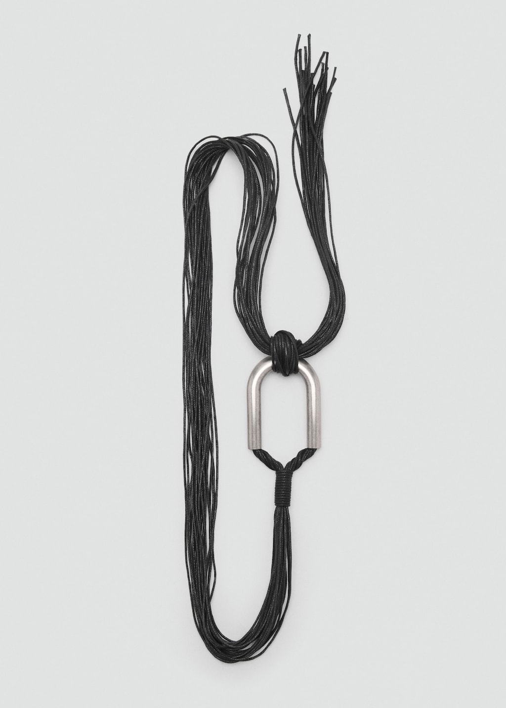 Rope belt with buckle