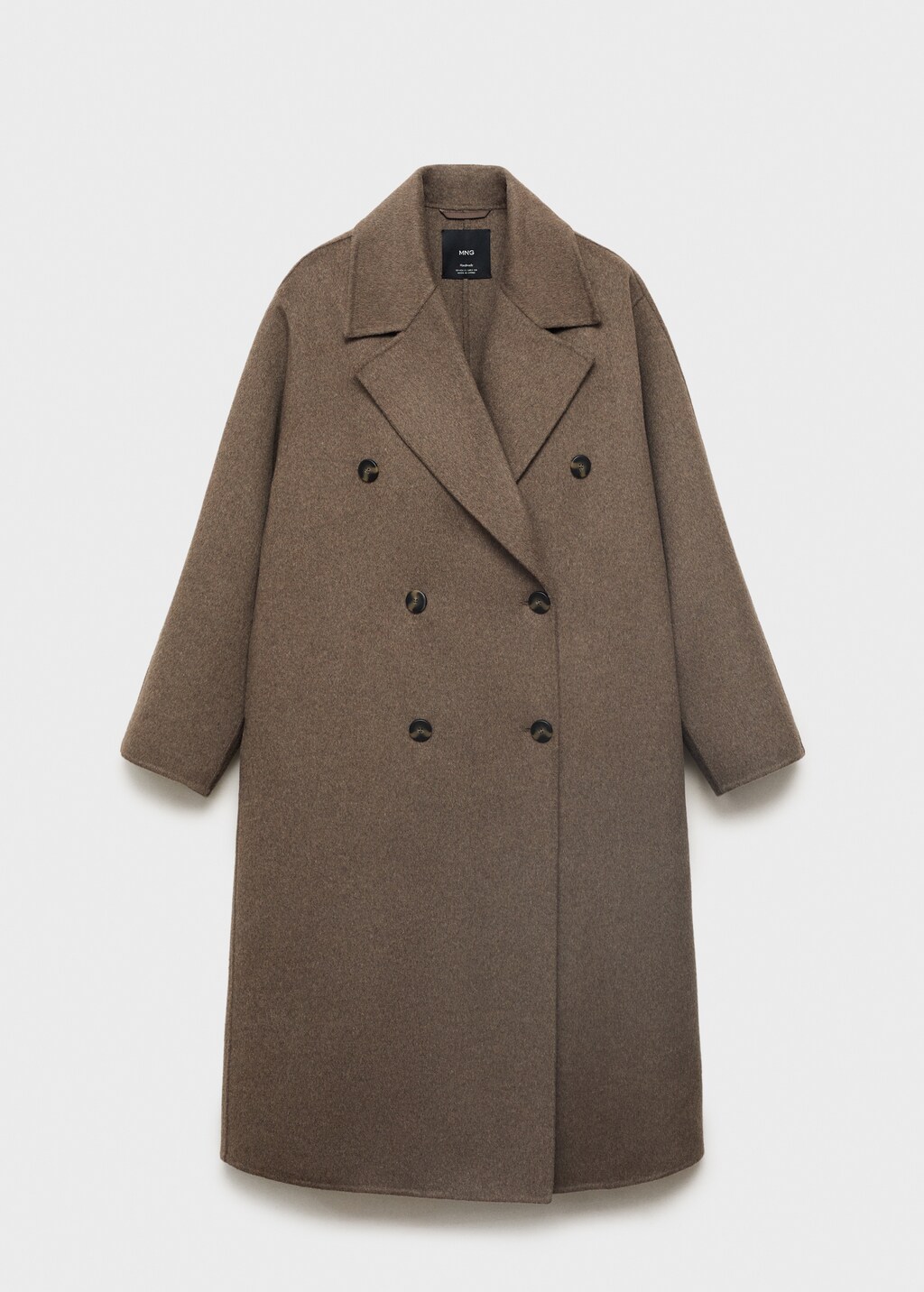 Mango Handmade oversized wool coat