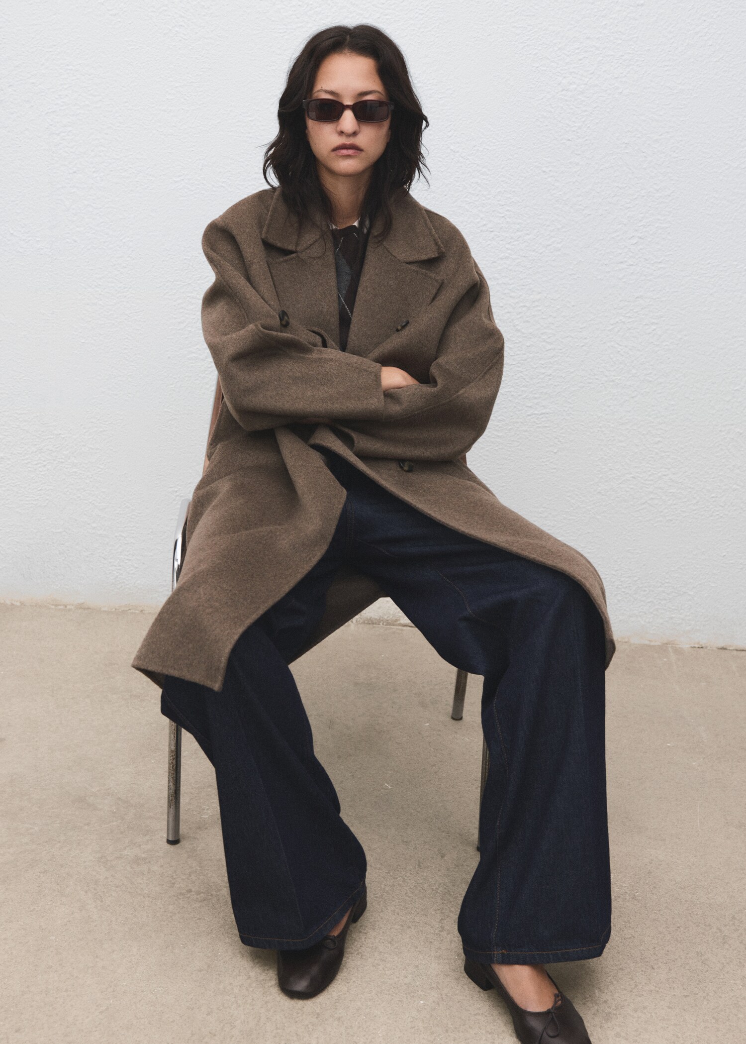 Handmade oversized wool coat - Details of the article 2