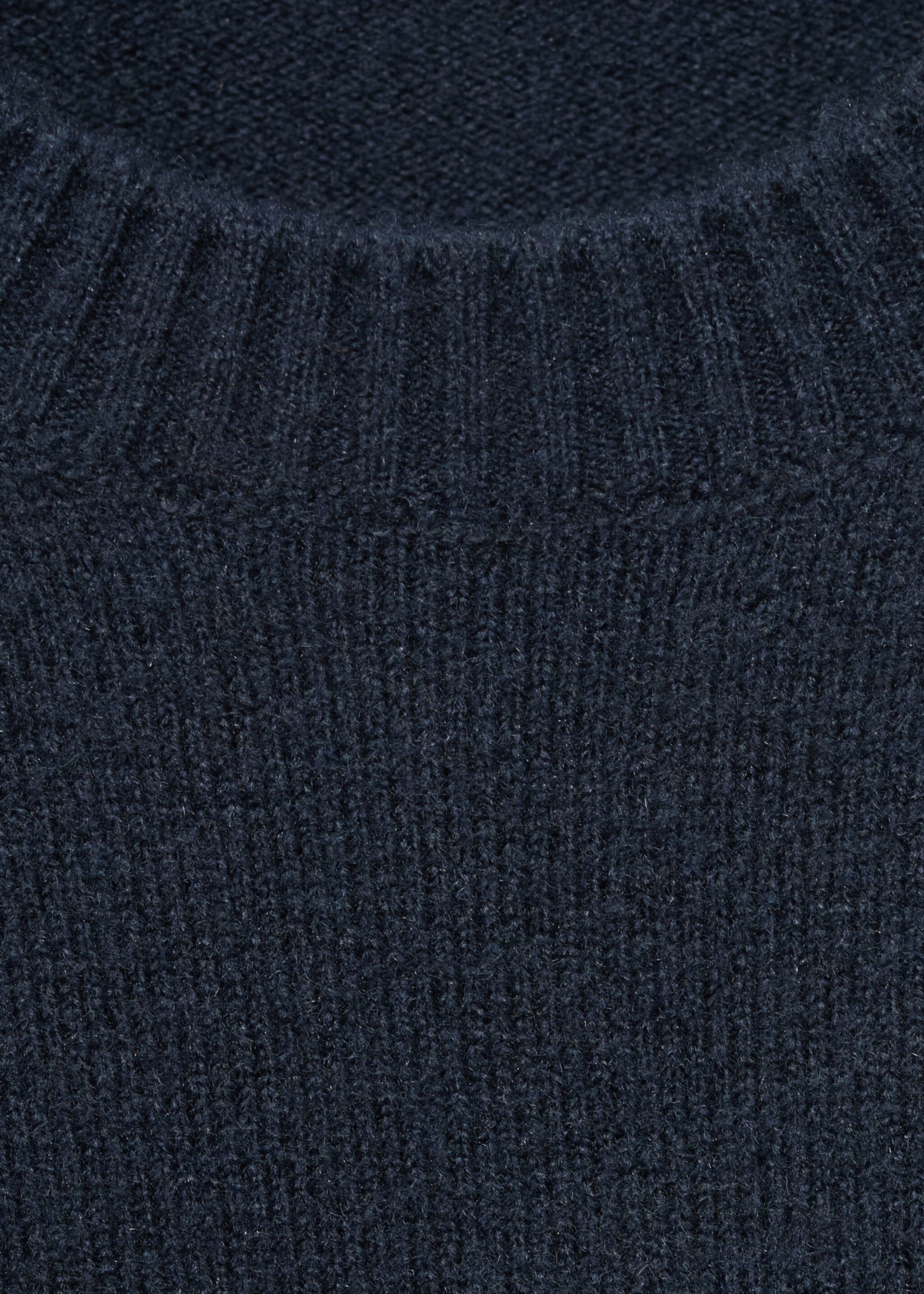 Knit sweater - Details of the article 8, Navy. Ref: 17015794-00.