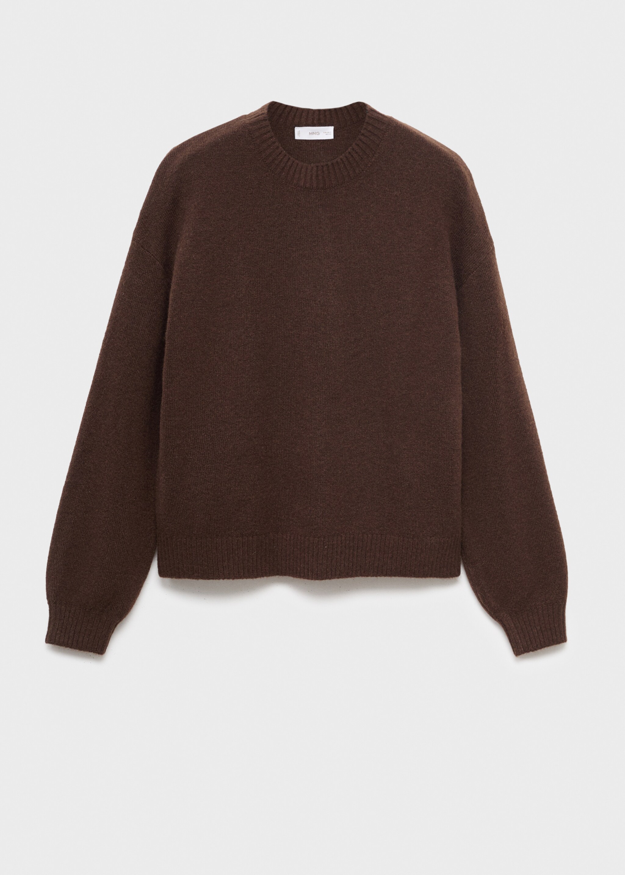 Knit sweater - Article without model, Brown. Ref: 17015795-00.