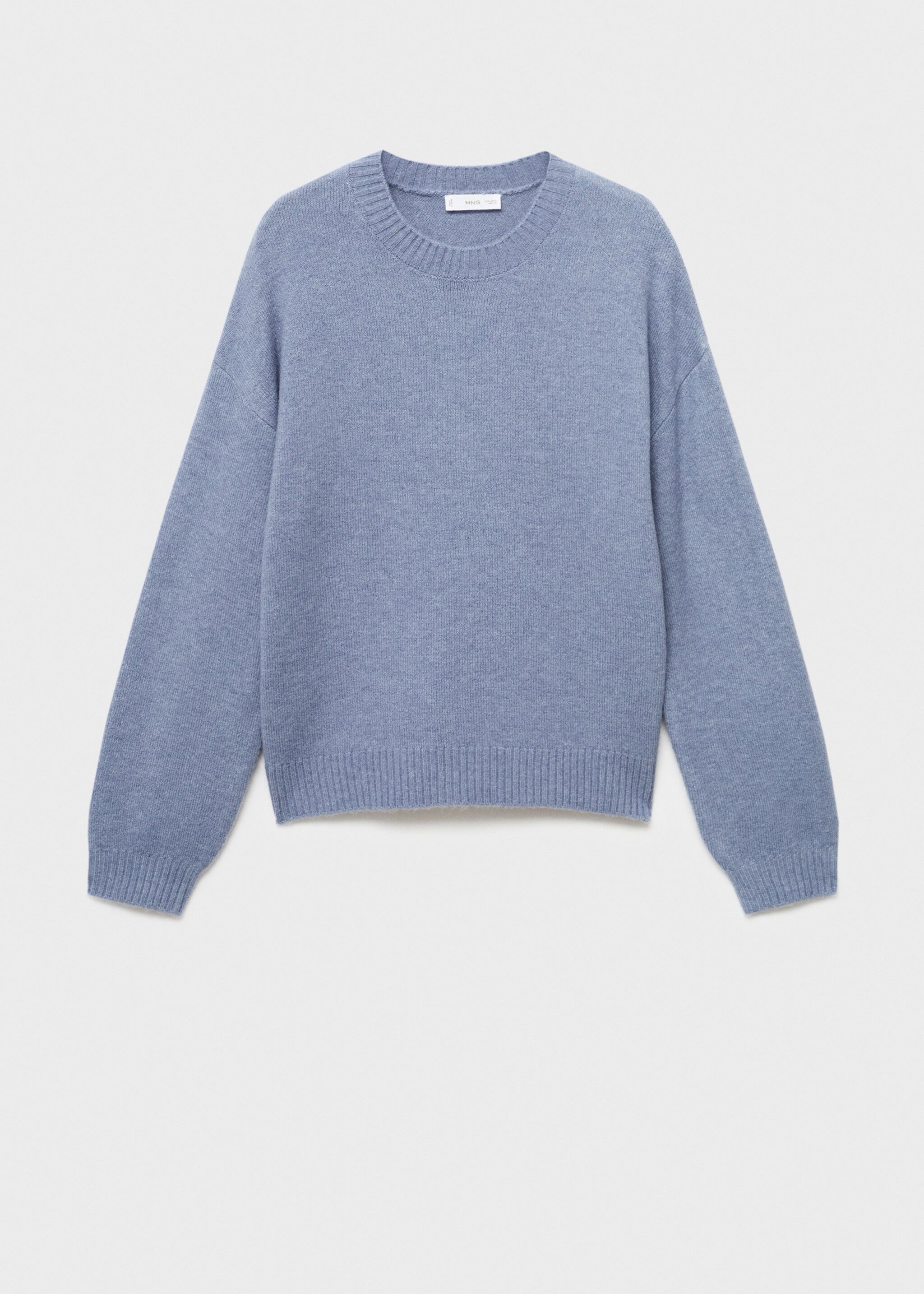 Knit sweater - Article without model, Sky Blue. Ref: 17015796-00.