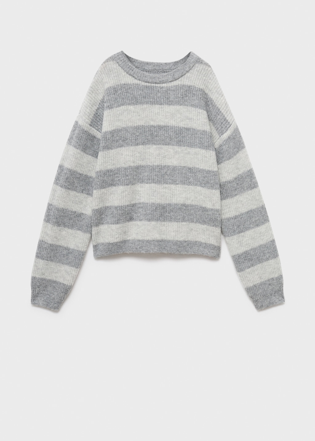 Knit striped sweater