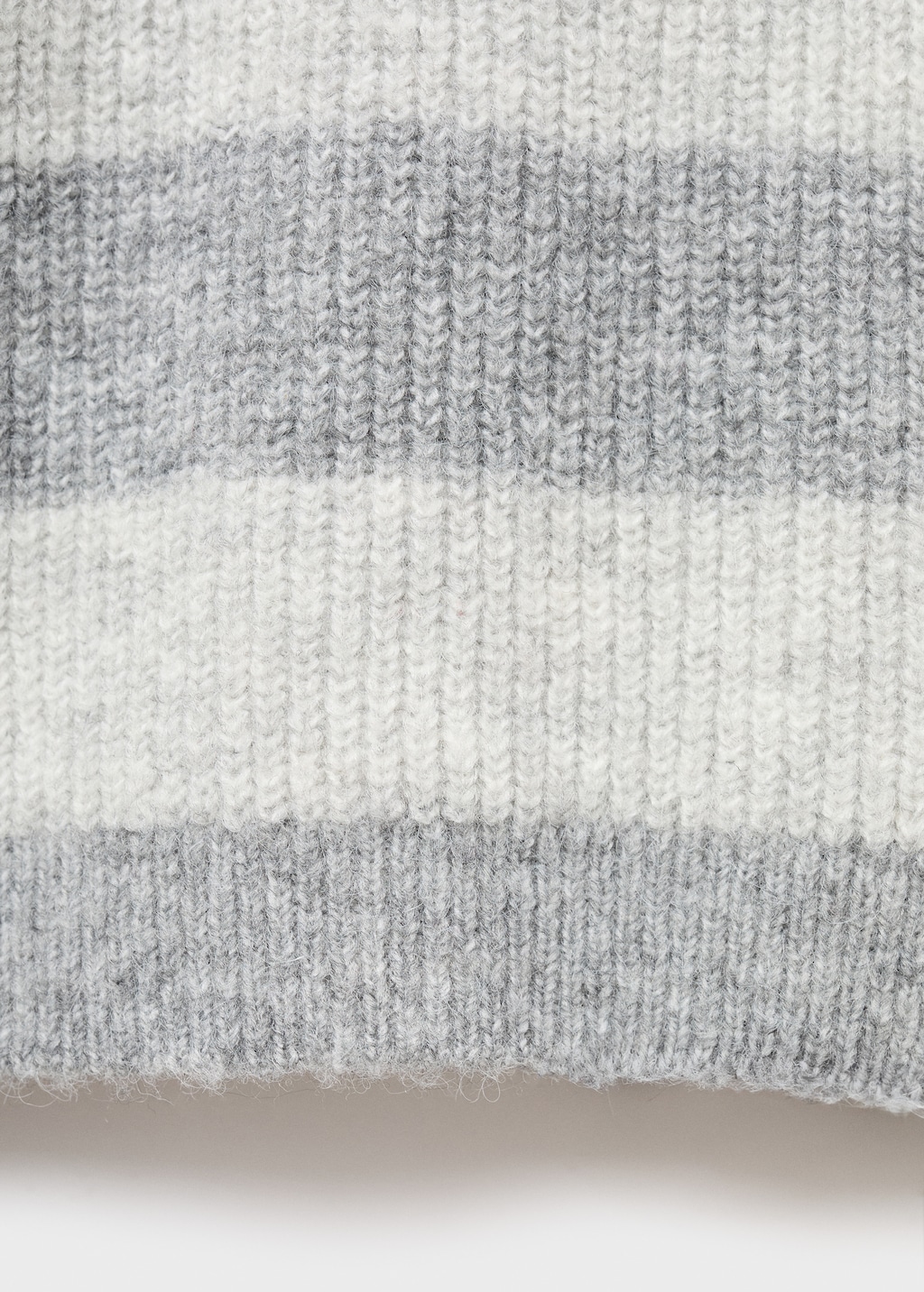 Knit striped sweater