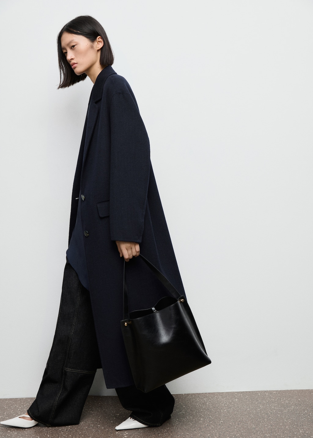 Long wool coat