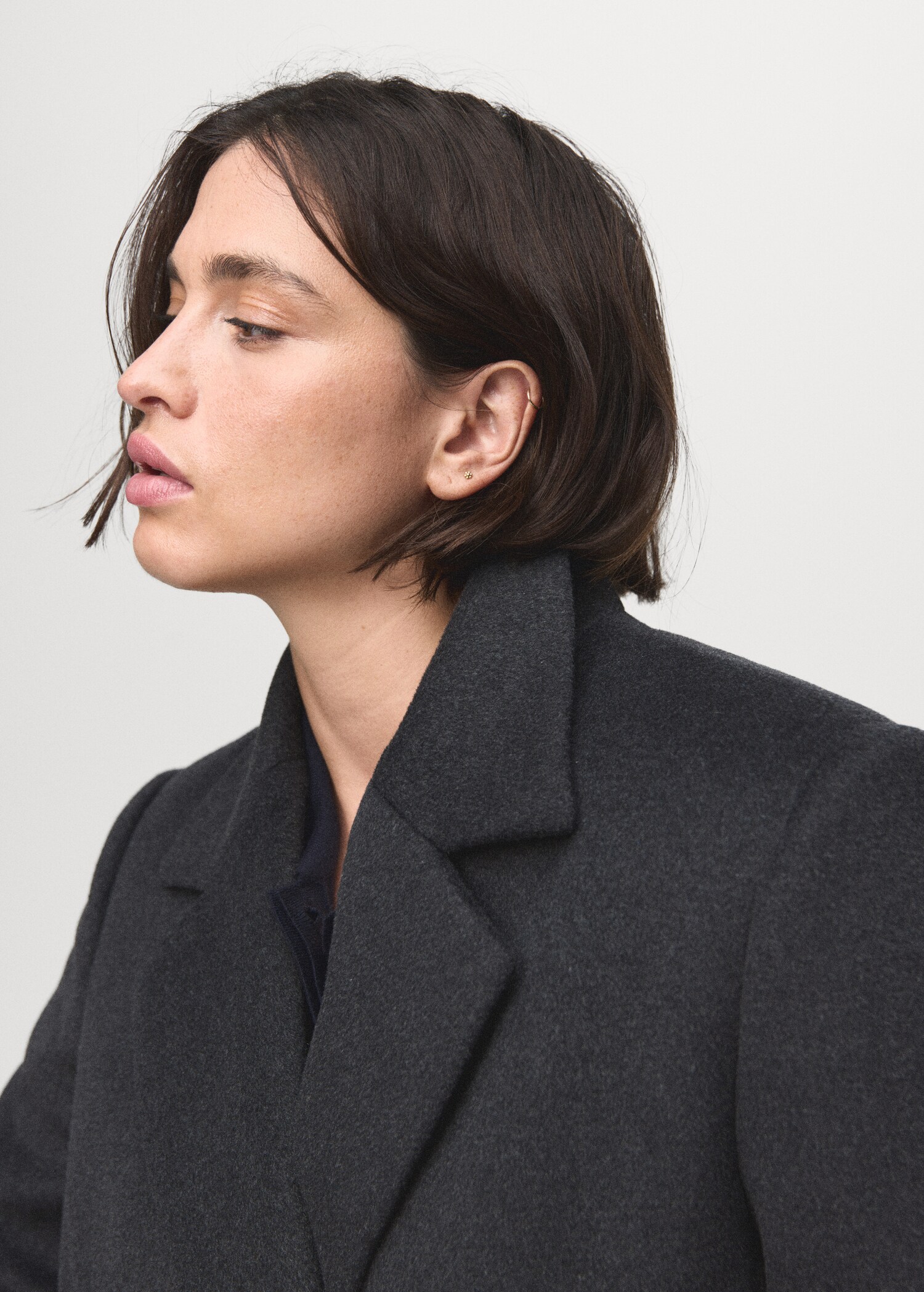 Manteau en laine à double boutonnage - Détail de l'article 4