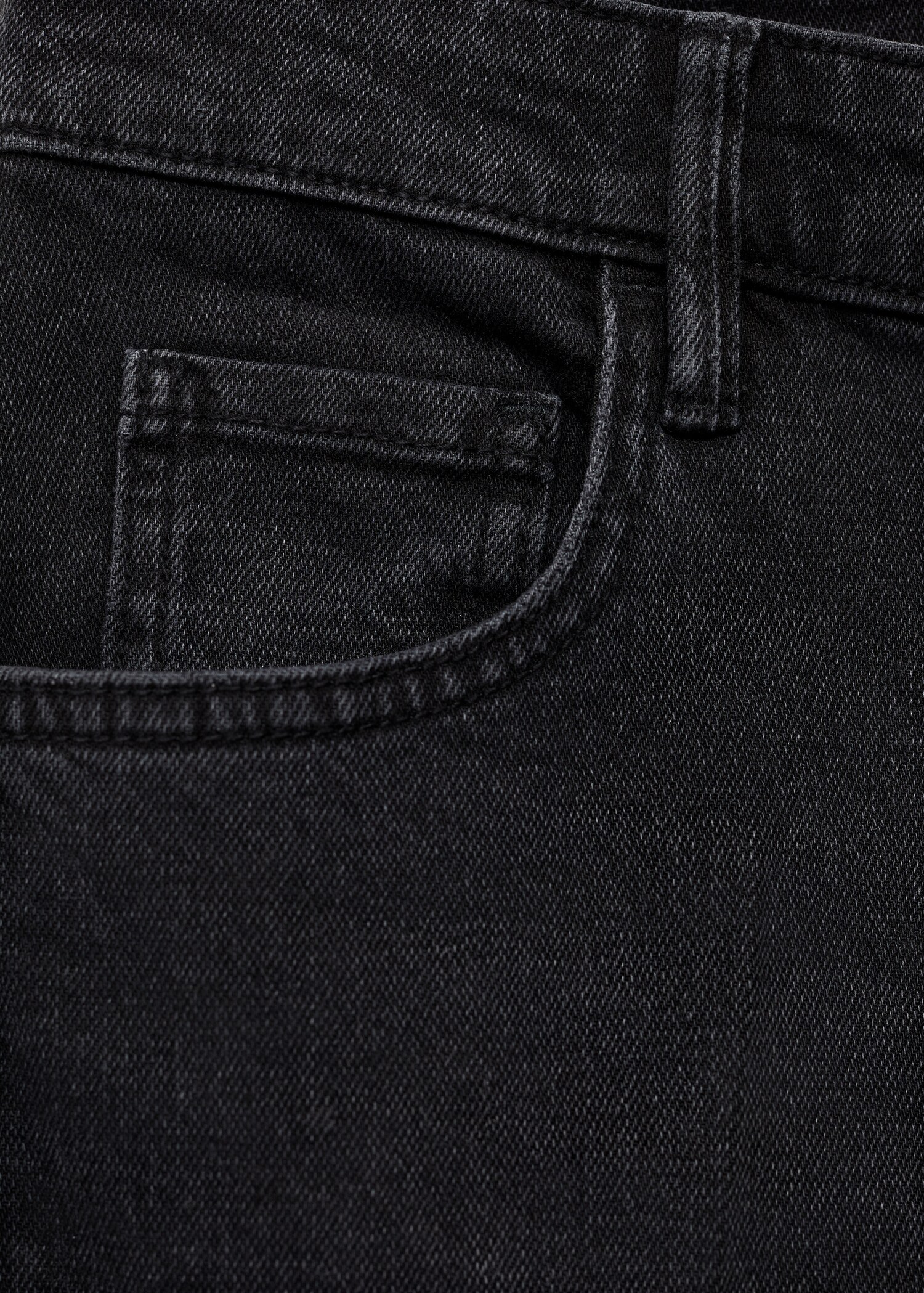Jean wide leg taille haute - Détail de l'article 0