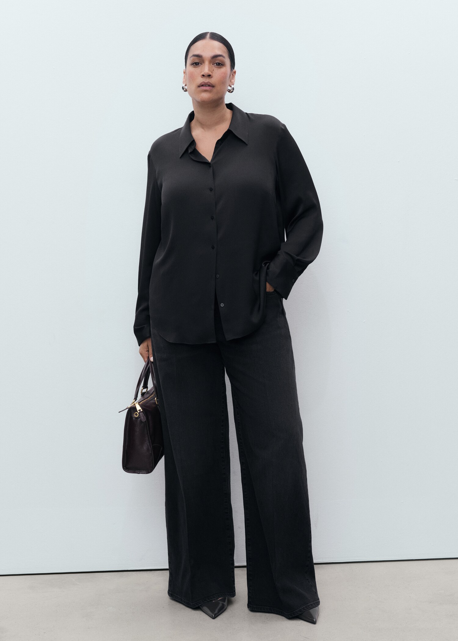 Jean wide leg taille haute - Détail de l'article 3