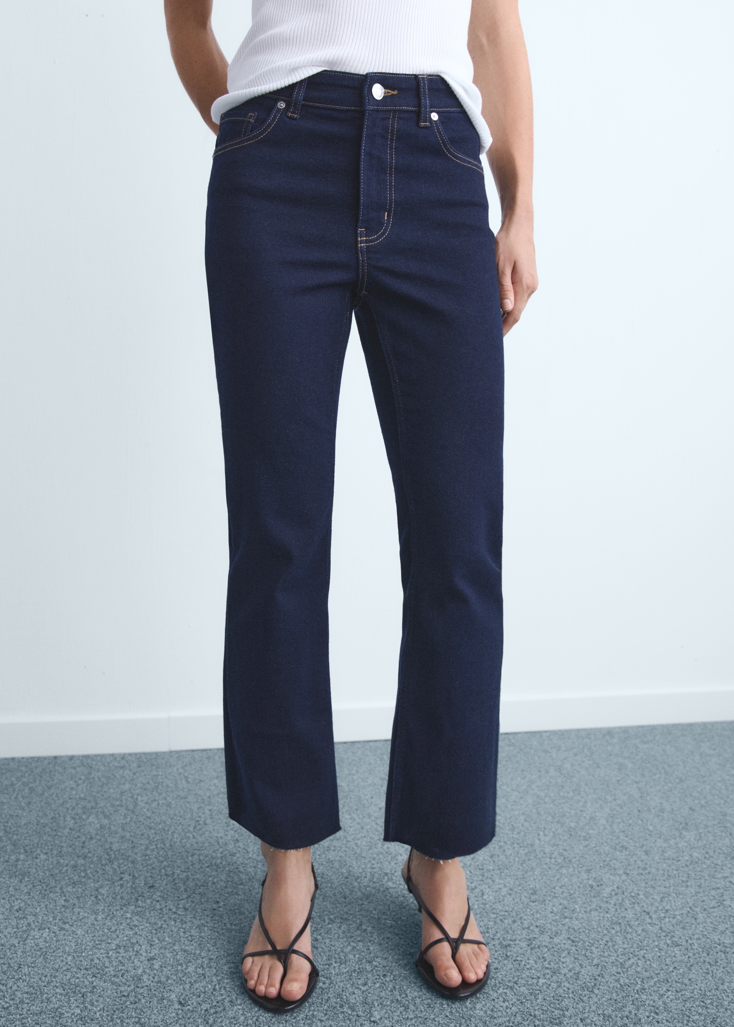Jean Sienna flare crop - Plan moyen