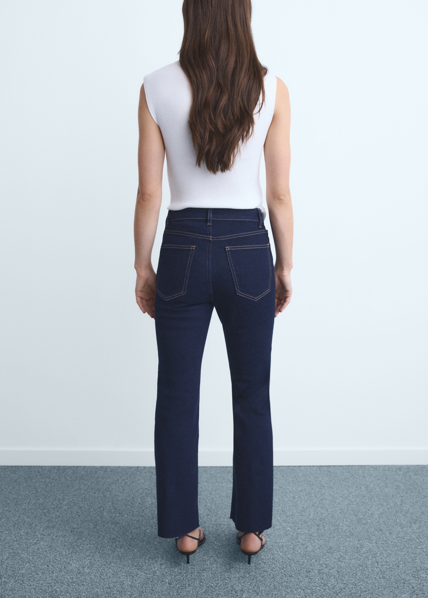 Jean Sienna flare crop - Verso de l’article