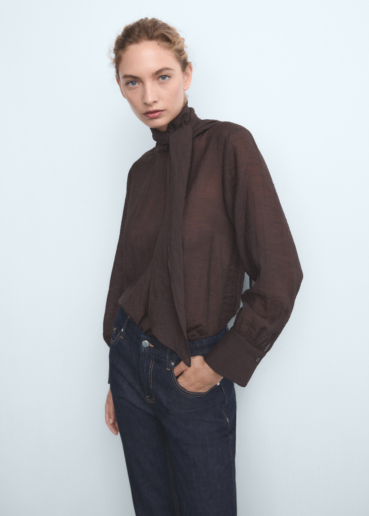 Jean Violeta flare taille haute - Détail de l'article 1