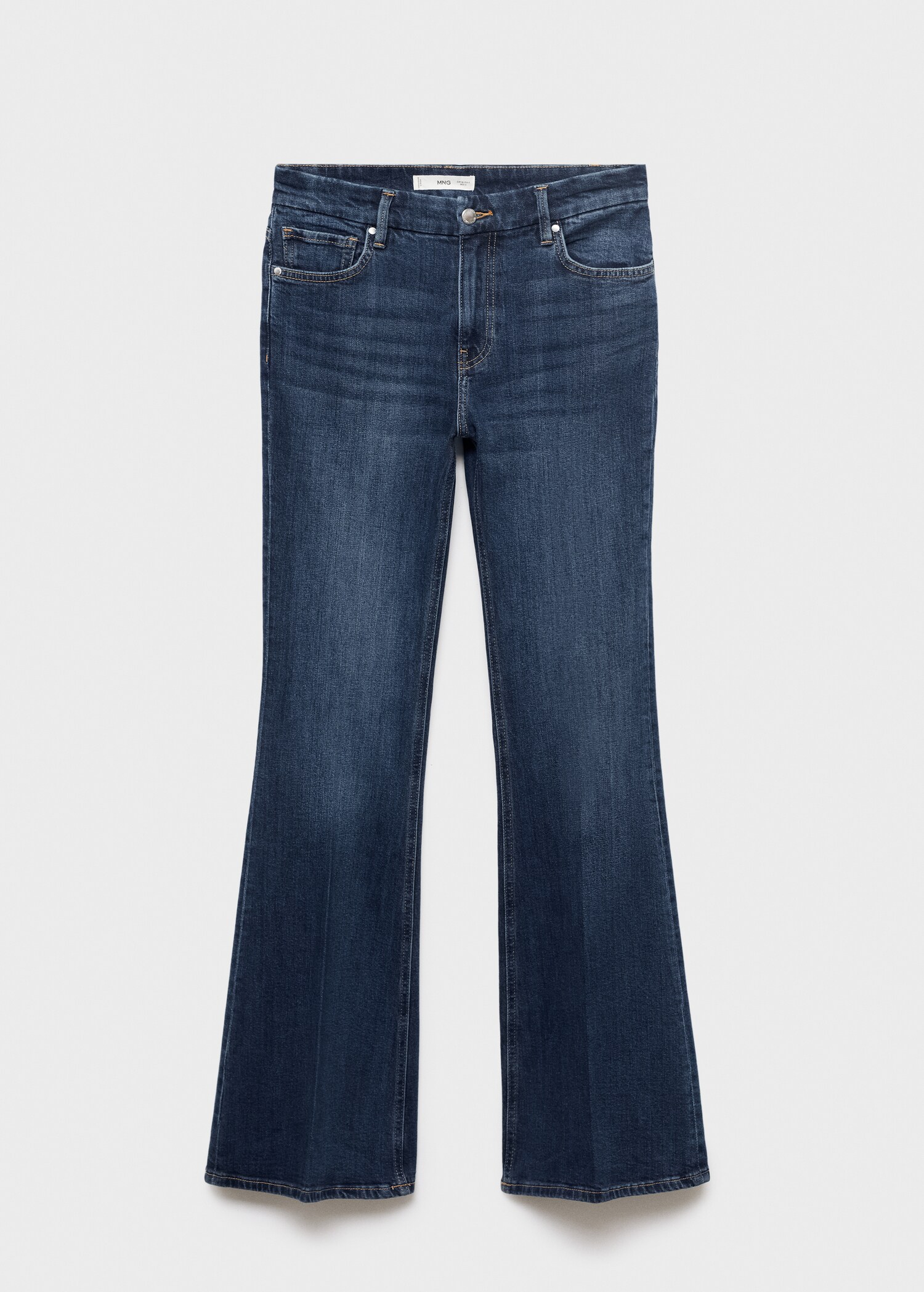 Flared Jeans Violeta mit hoher Bundhöhe - Artikel ohne Model
