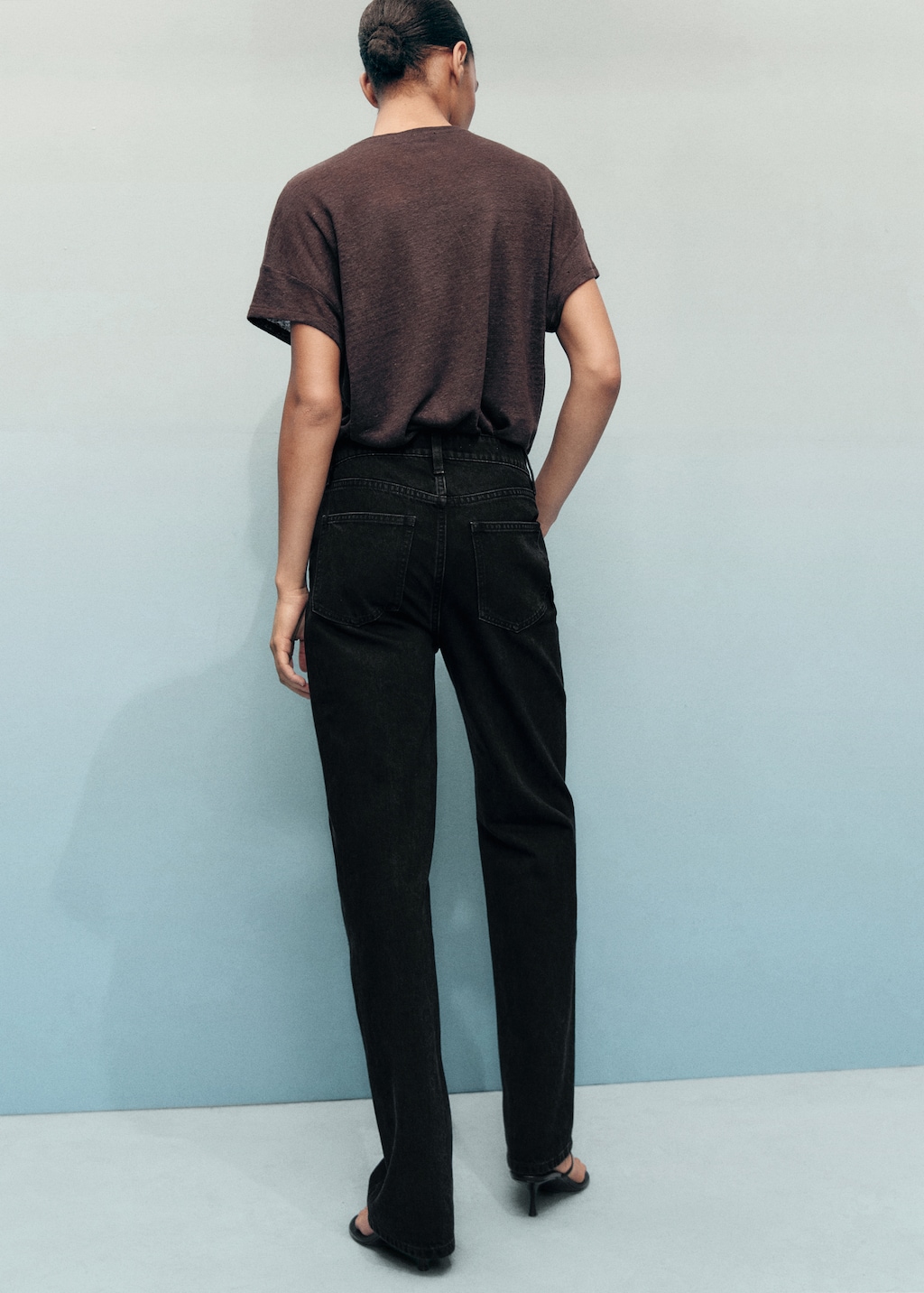 Matilda medium-rise straight-fit jeans