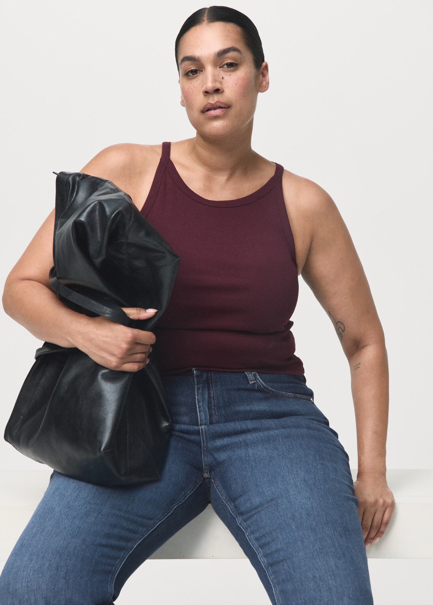 Matilda high-rise straight jeans - Details of the article 5