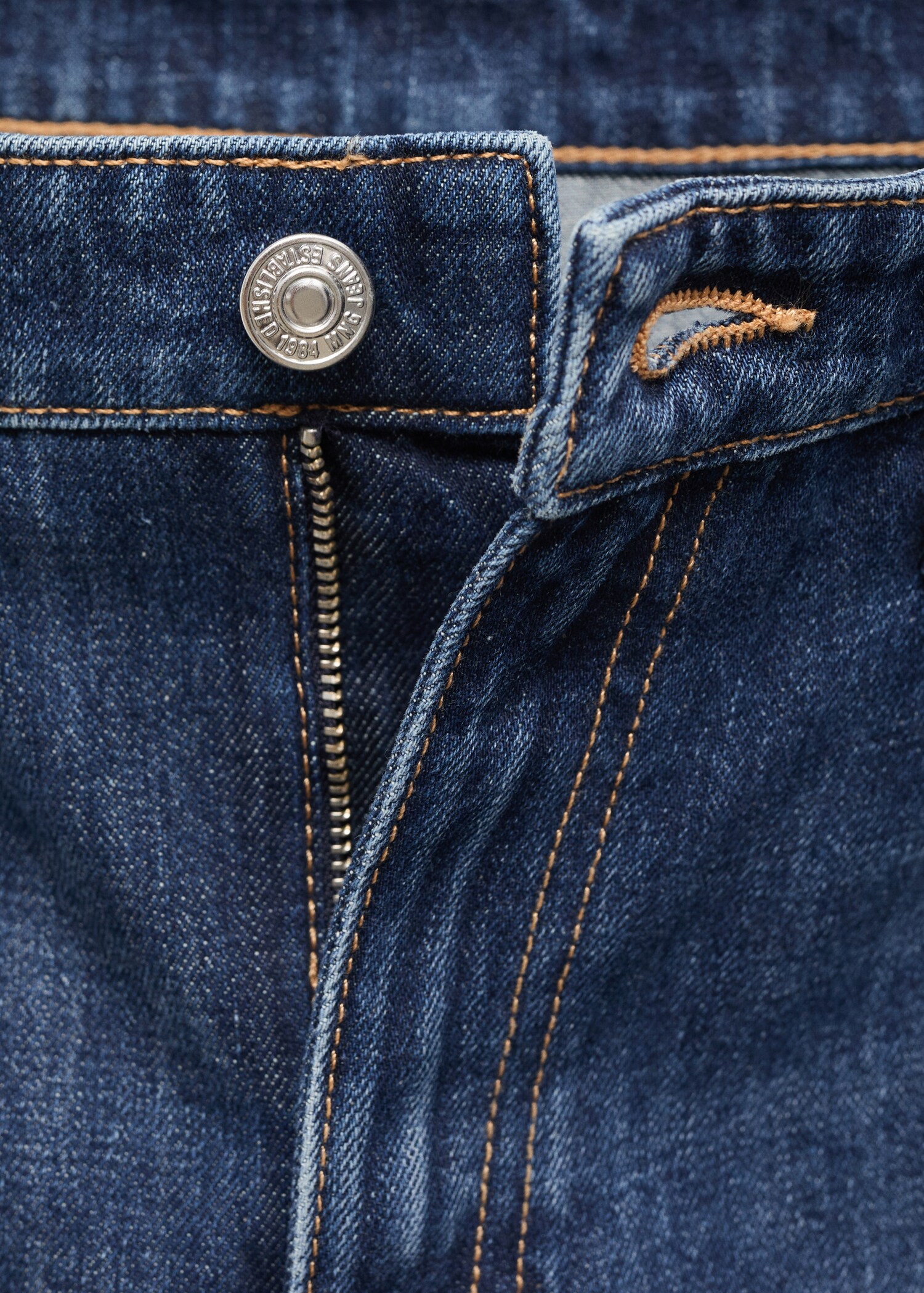 Low-rise wide-leg jeans - Details of the article 8