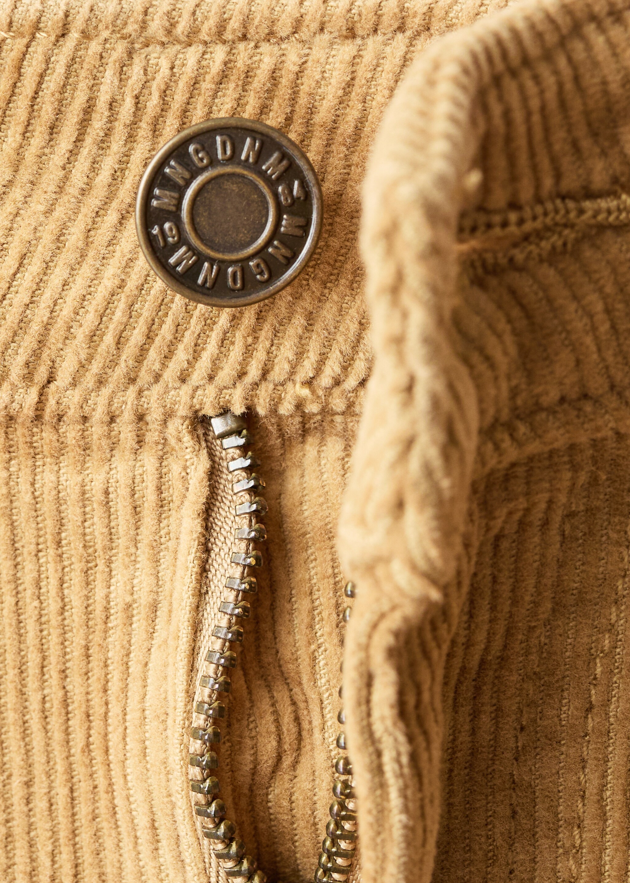 Wide-Leg-Cord-Jeans - Detail des Artikels 0, Karamell. Ref: 17015819-00.