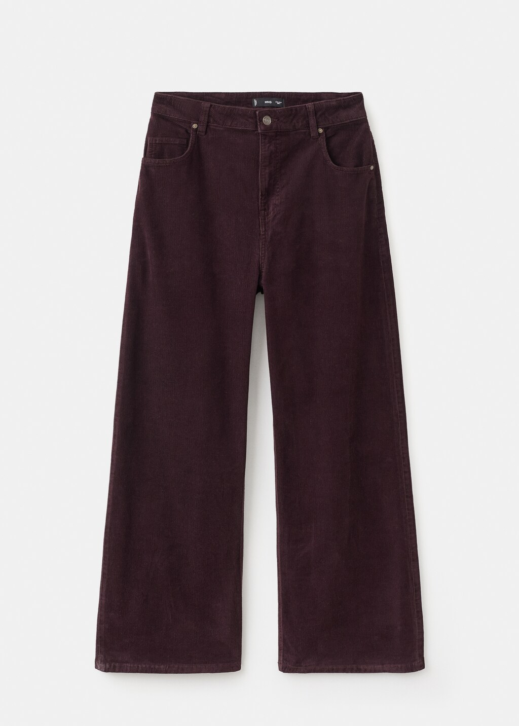 Wide leg low-rise corduroy jeans - image 5