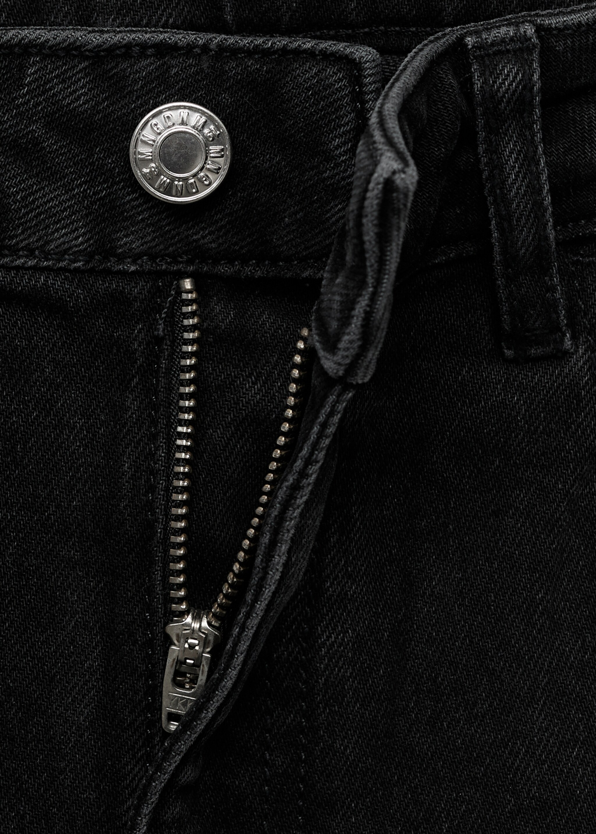 Jean Fiona flare taille normale - Détail de l'article 8, Black denim. Ref: 17015822-00.