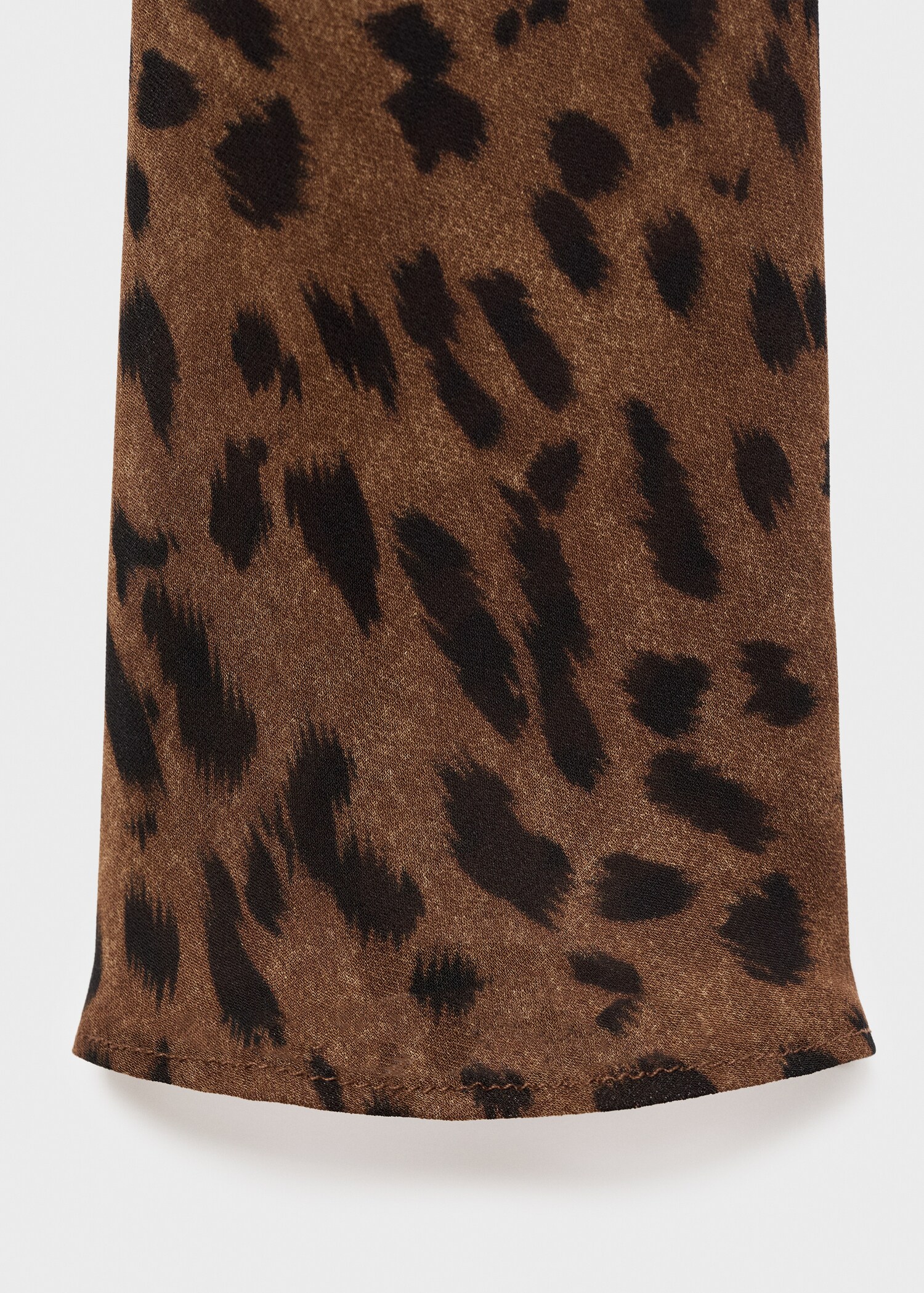 Vestido leopardo manga larga - Detalle del artículo 0