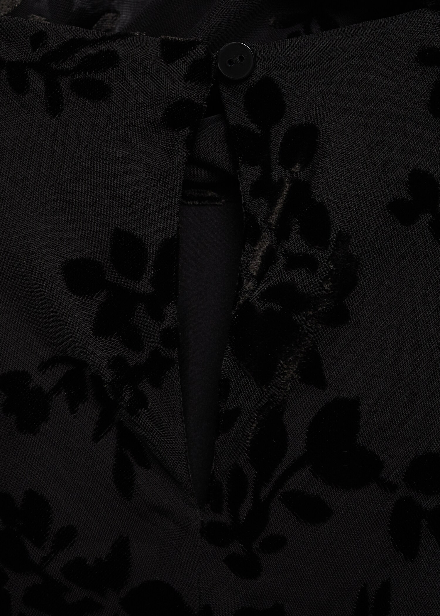 Floral jacquard foulard dress - Details of the article 8